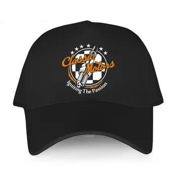 мужская хлопковая бейсболка в стиле хип-хоп, шляпы, Автомобильная байкерская кепка Hot Rod Cafe Racer Hill, Зажигающая Страсть, Модный принт, Унисекс, Snapback hat