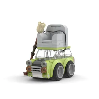 Moc модель автомобиля диван дедушка автомобиль кирпич детская игрушка Рождественский подарок