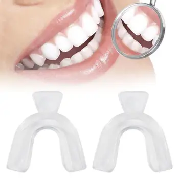 Каппы Night Guard Gum Shield Ротовые лотки для бруксизма Против храпа Отбеливание зубов Защита от скрежета Боксерский лоток для рта