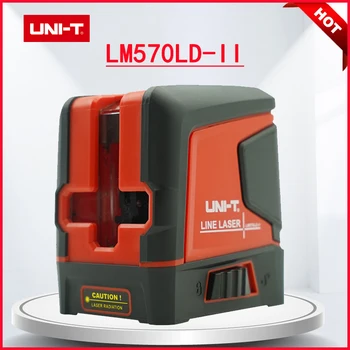 UNI-T LM570LD-II Зеленый Лазерный Уровень nivel laser 2 Линии Самовыравнивающийся Вертикальный Горизонтальный Поперечный Линейный Измерительный Прибор