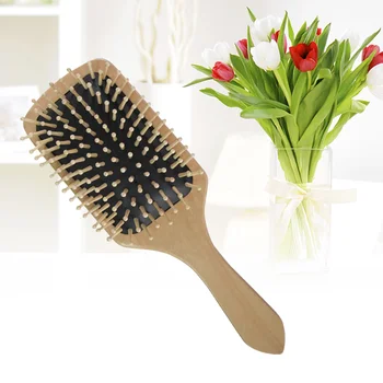Деревянная щетка для волос, массажная расческа, большие гребни-лопатки для всех типов волос