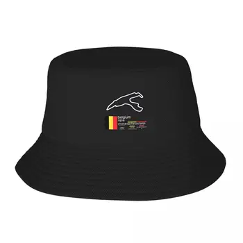 Circuit de Spa-Франкоршам Рекорды Формулы-1 Широкополая кепка на заказ, солнцезащитная кепка, новинка в шляпе, женская мужская кепка