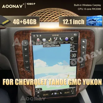 Автомагнитола Android для GMC Yukon/ Chevrolet Tahoe/Шевроле Сильверадо 2007-2012 автомагнитола Tesla экран головного устройства