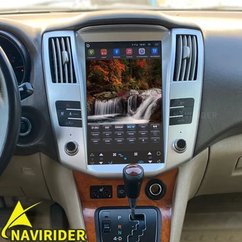 Черный Цвет Android 13 Автомобильный Мультимедийный Видеоплеер Для Lexus RX330 2004 RX350 2007 Toyota Harrier GPS Авторадио 12,1 Дюймовый Экран