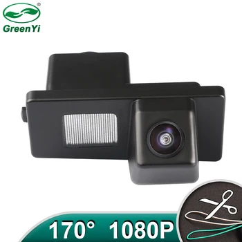 GreenYi CCD AHD1080P Камера Заднего Вида С Подсветкой Номерного Знака Автомобиля Ночного Видения Для Ssangyong Rexton Lester Kyron Korando 2011-2014