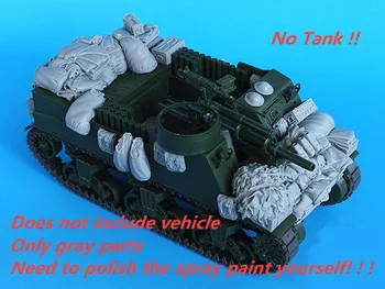 Модификация деталей бронированной машины из смолы для литья под давлением в масштабе 1:35 Не включает неокрашенную модель танка