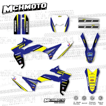 Наклейка MCHMFG для Sherco SE SEF SER 125 250 300 450 2012 2013 2014 2015 2016 Комплект наклеек на обтекатель мотоцикла