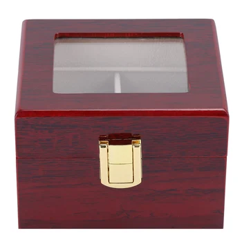 Коробка для часов, органайзер для мужчин‑ Антикоррозийная коробка для часов с 2 сетками, дисплей для часов, хранение часов для мужчин, длительный срок службы