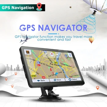 Экран емкостью 7 дюймов GPS-Устройства Оборудование Навигационная Система Голосовая Навигация Автомобиль Мотоцикл GPS Навигация Голосовое Руководство