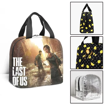 Популярные молодежные The Last of Us, Часть 2, 3D печать, изолированные портативные сумки, пакеты для льда, Ланчбокс, теплоизоляционный пакет для ланча