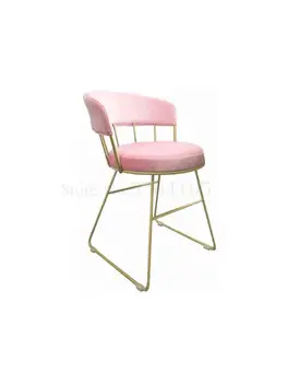 Обеденный стул Nordic Net Red Iron Art Современный Простой Магазин Кофе, молока, чая, Семейный ресторан, Компьютерный стул для отдыха