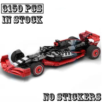Новый концепт MOC-160011 F1 Team 2023 в масштабе 1:8 Модель Гоночного автомобиля Формулы-1 Buiding Kit Creators Block Bricks Детские Игрушки Подарки На День рождения