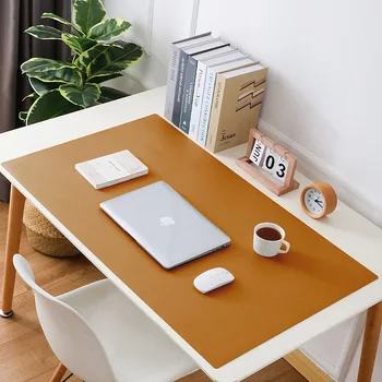Кожаный коврик для компьютерного стола, большой коврик для мыши, коврик для офисного стола Boss, учебный стол, скатерть, коврик для стола