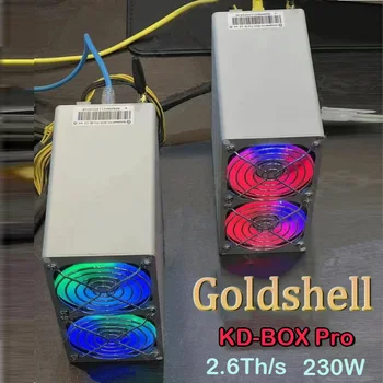 Новый Goldshell KD-BOX Pro 2.6T 230 Вт Asics Miner Для Майнинга Криптовалюты KDA Machine Server С Блоком питания, Бесплатная Доставка